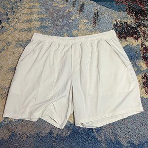 Lululemon Pace Breaker Linerless 7" XXL white opal